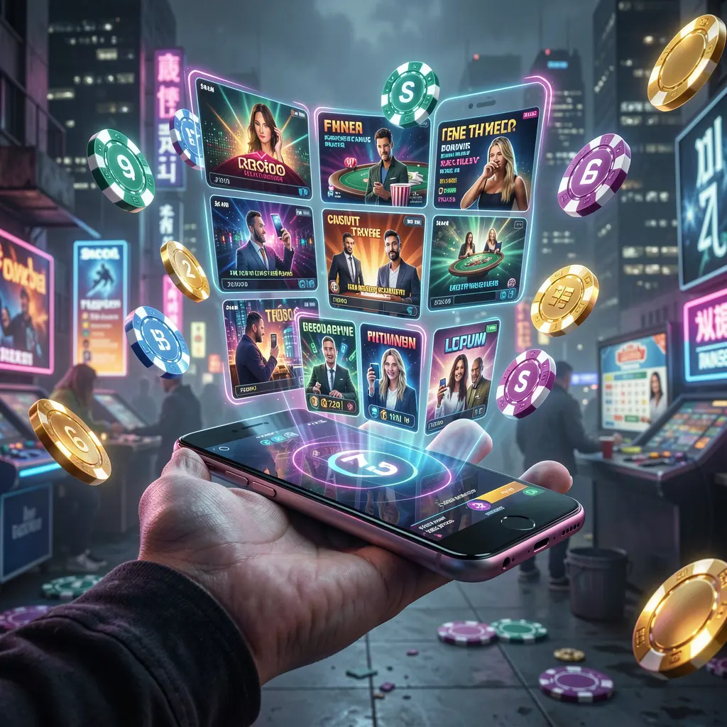 Glowing casino coins rising from a smartphone screen representing secure deposits and withdrawals in the TK788 app for Bangladesh users